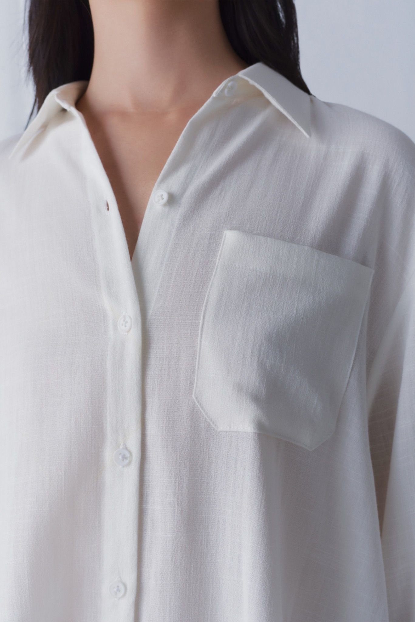 White Oversized Shirt