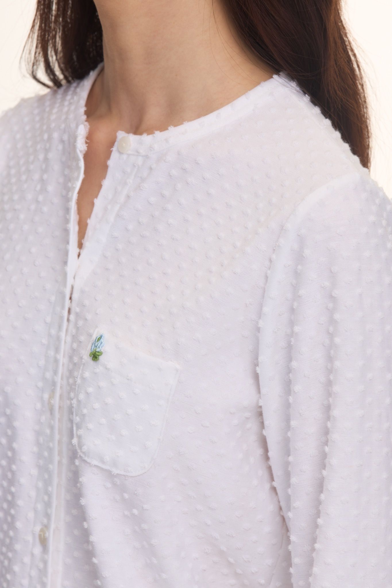White Long Sleeve Cardigan