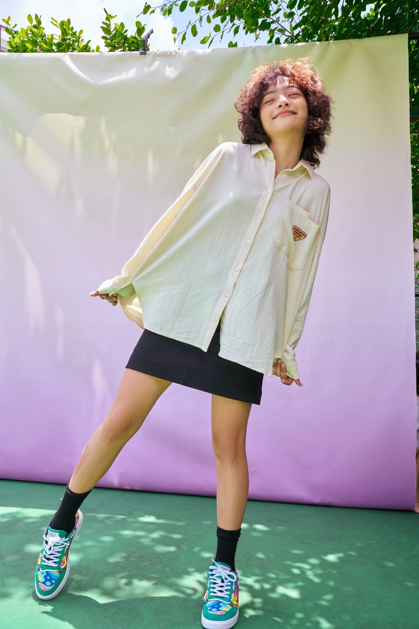 Black Libération Gen Mini Skirt