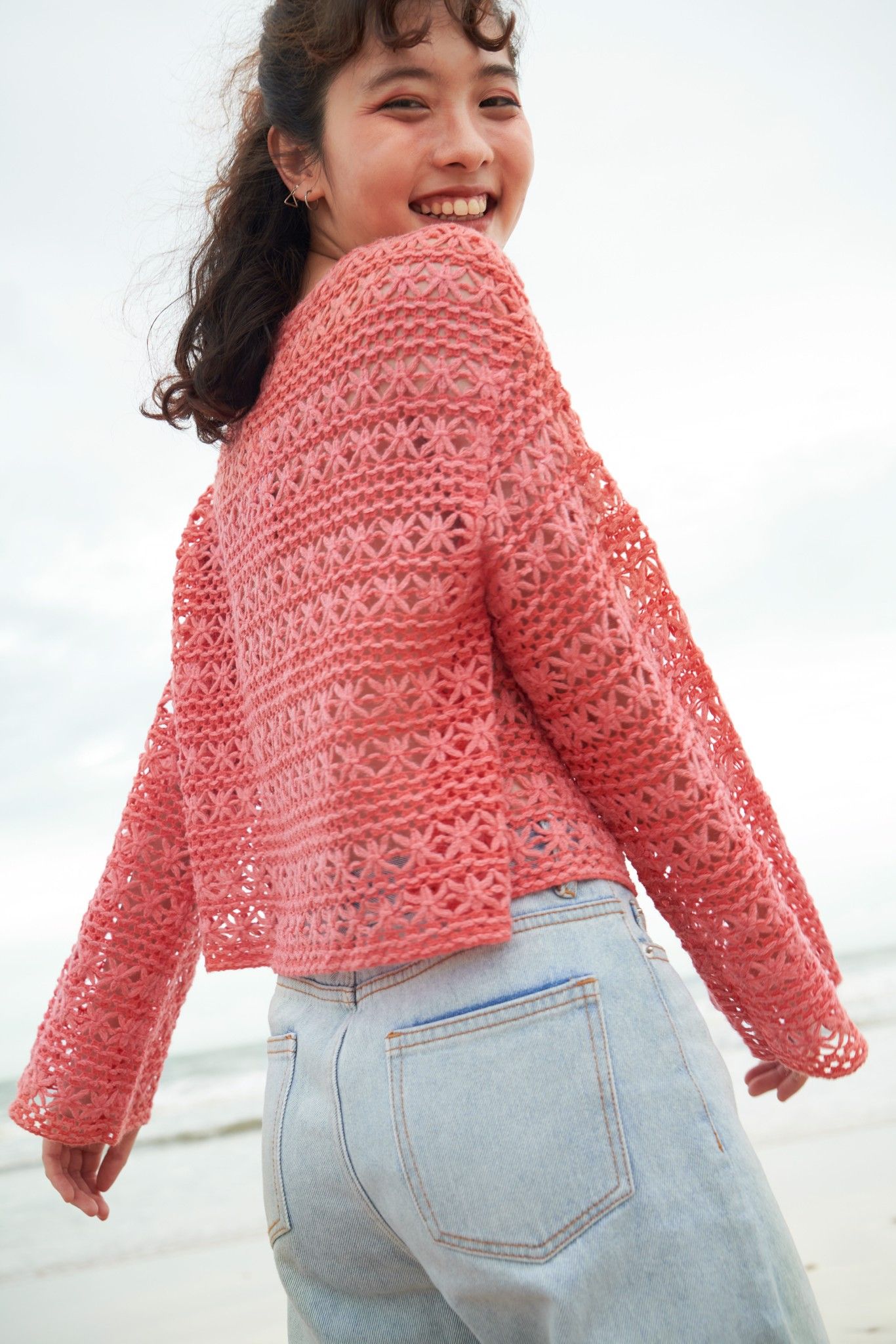Crochet Boatneck Top