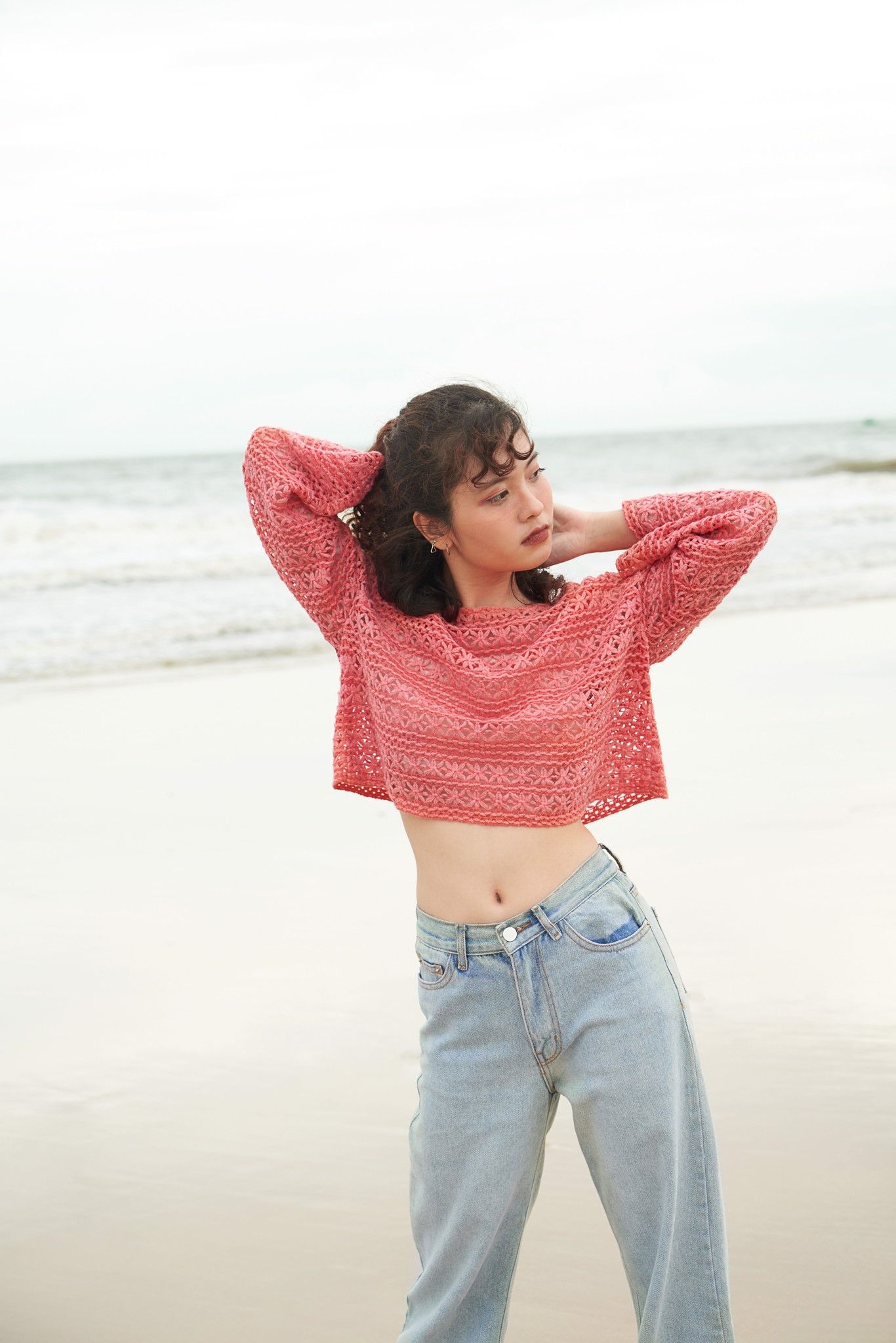 Crochet Boatneck Top