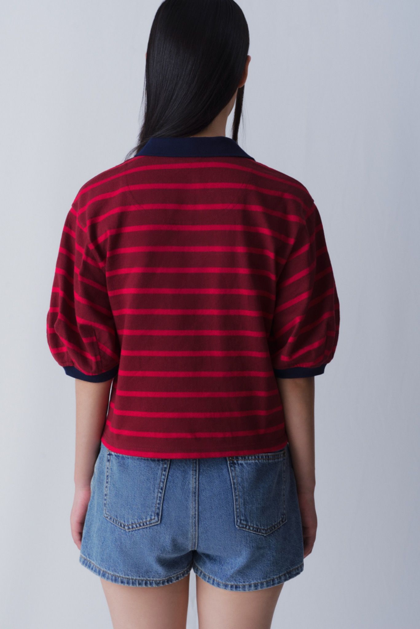 Boxy Polo Top