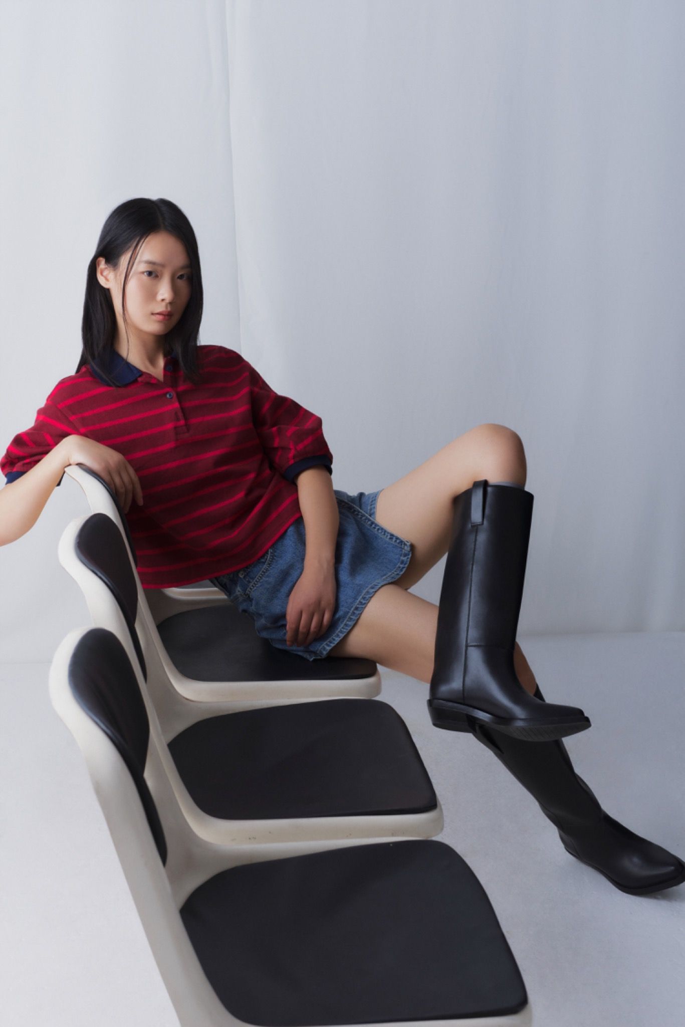 Boxy Polo Top