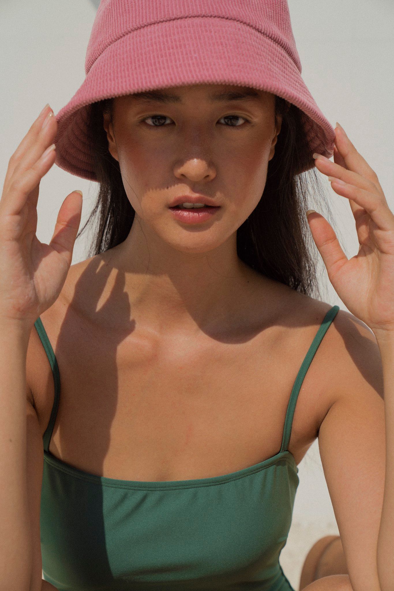 Pink Corduroy Hat