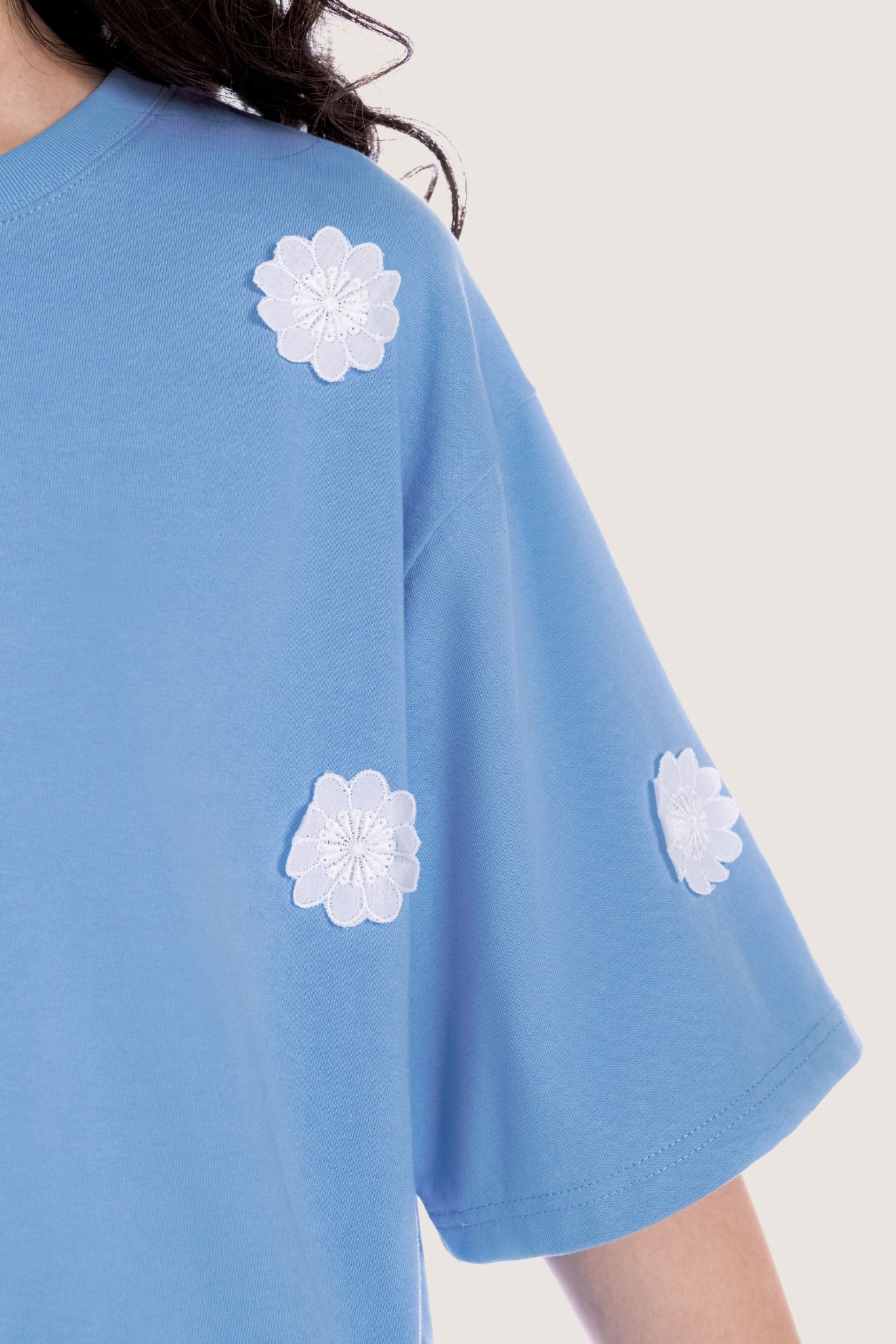 Flowers Bloom Blue T-shirt