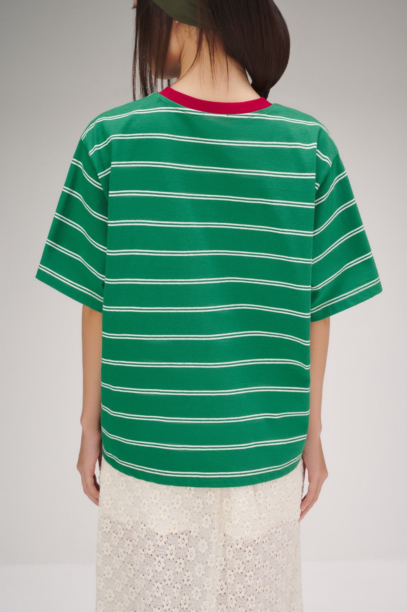 Striped Boxy T-shirt