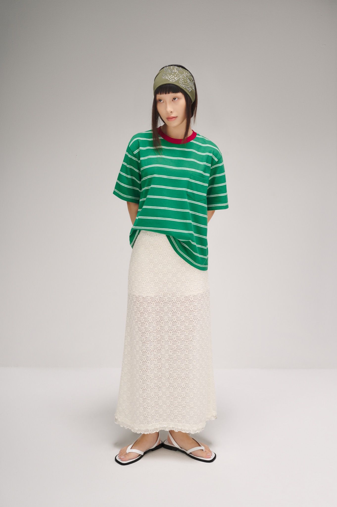 Striped Boxy T-shirt
