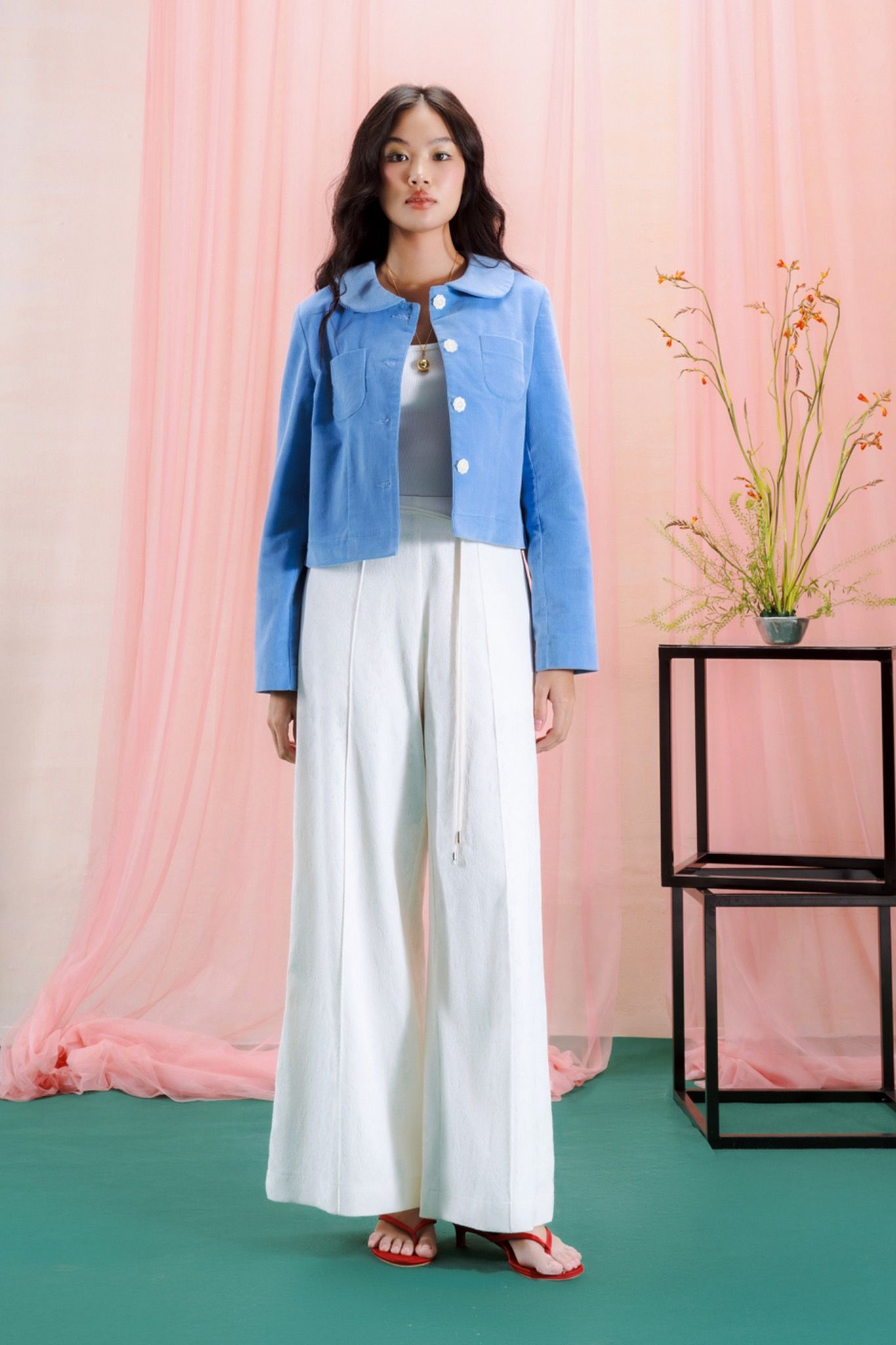Peter Pan Collar Jacket