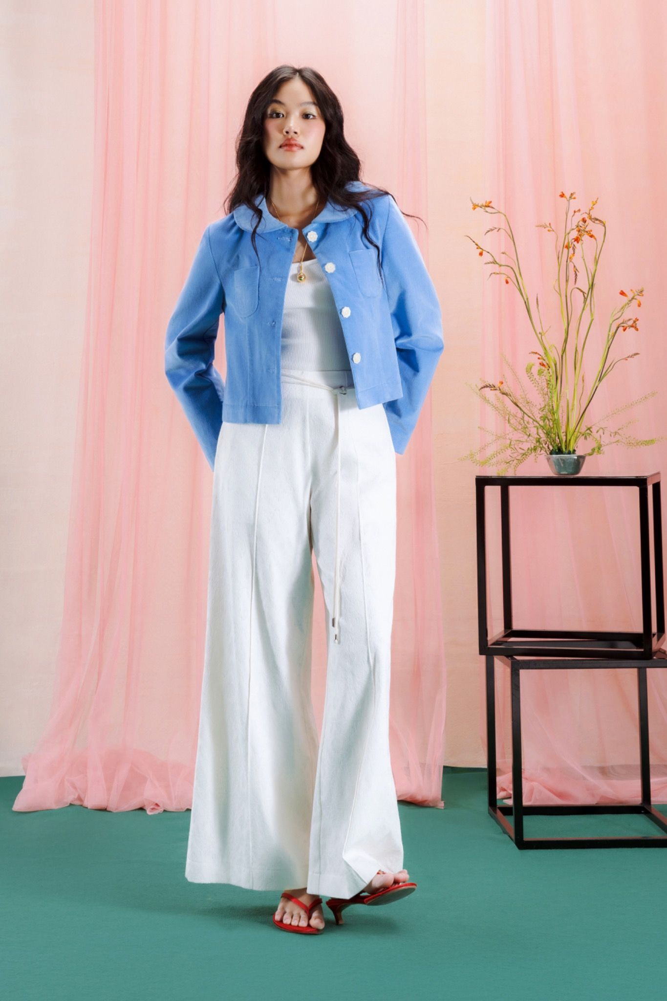 Peter Pan Collar Jacket