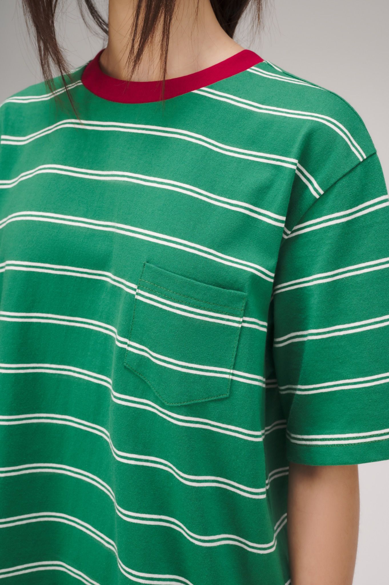 Striped Boxy T-shirt