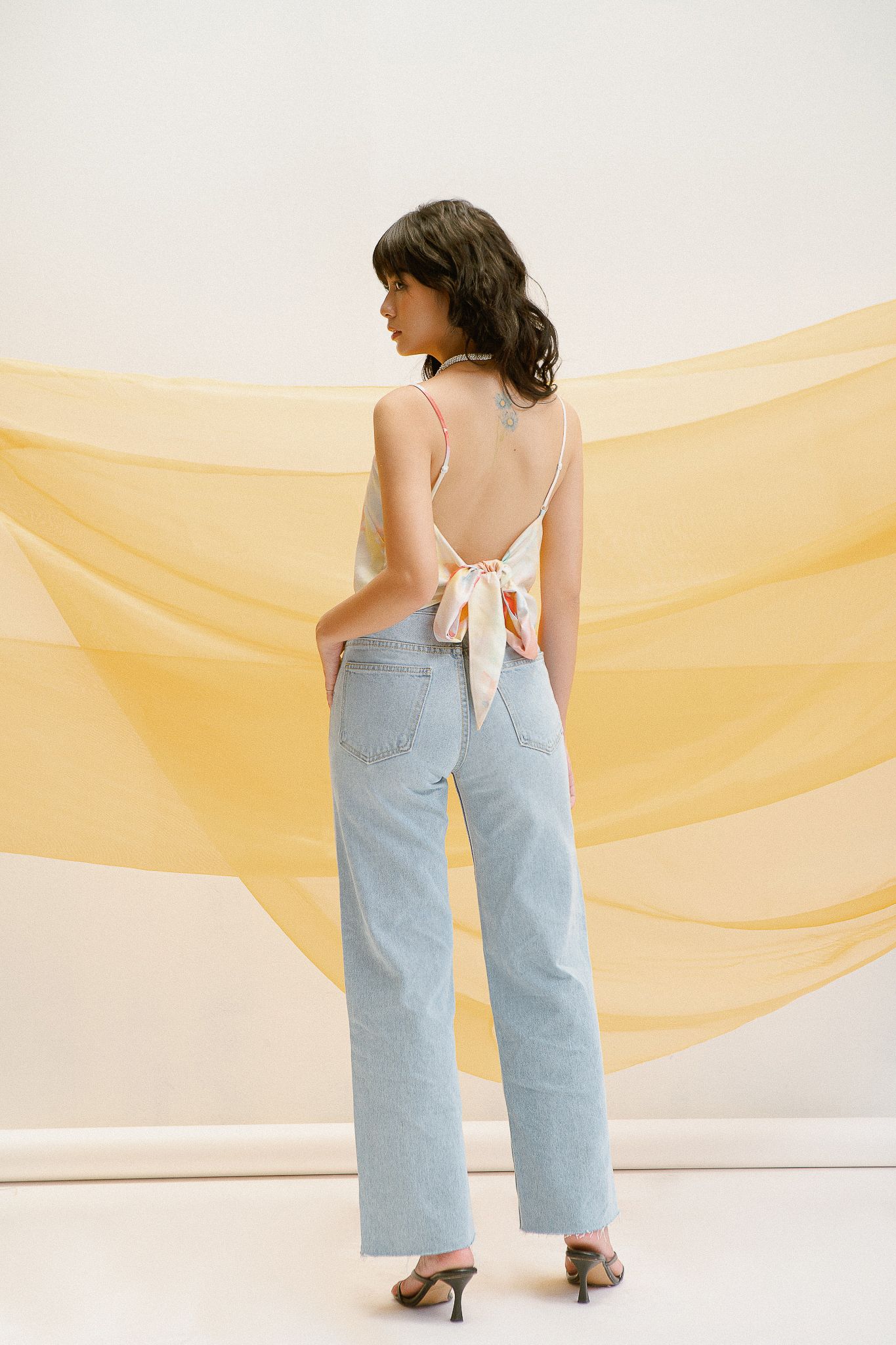 High Rise Wide Leg Jeans