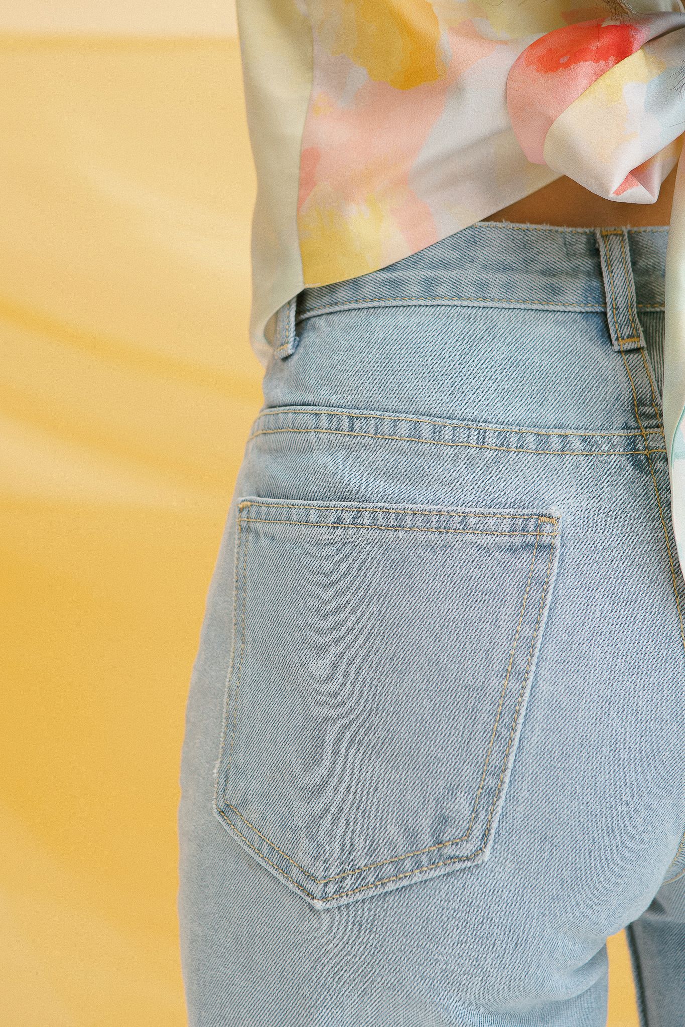 High Rise Wide Leg Jeans