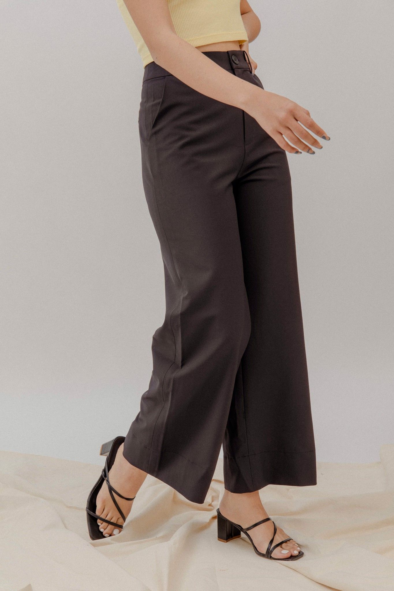 Black Straight Leg
Trousers