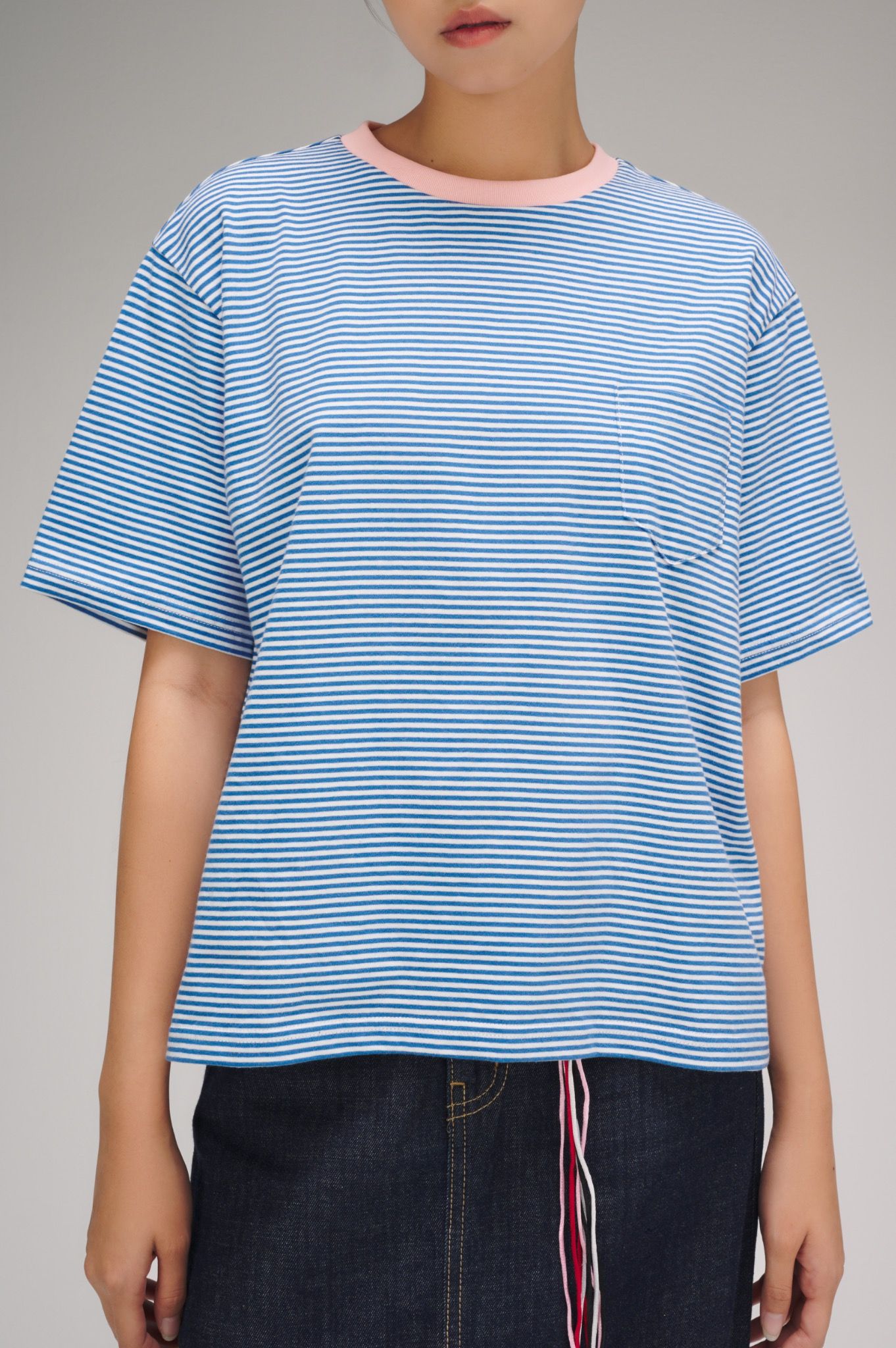 Striped Boxy T-shirt