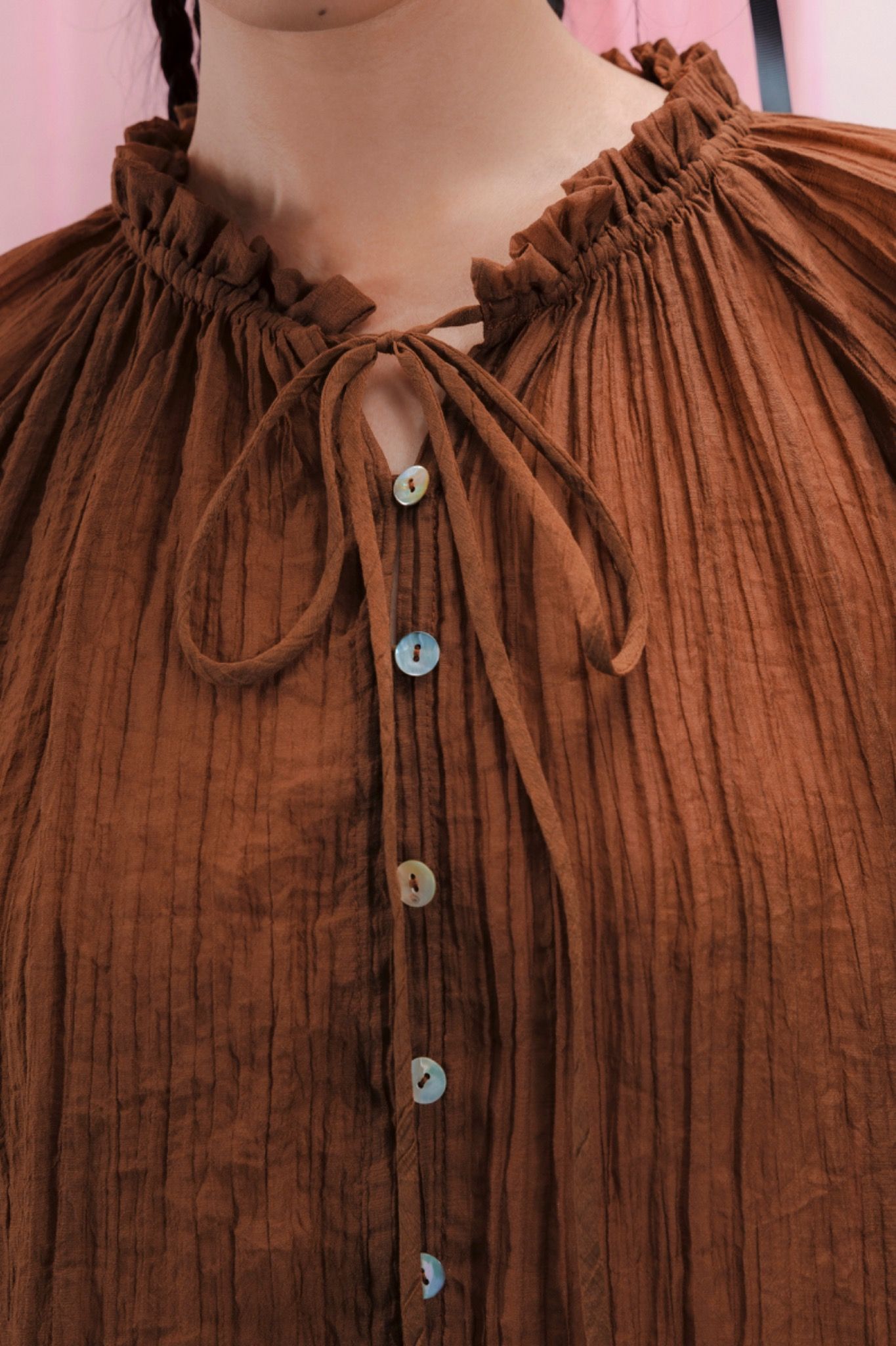 Lantern Sleeves Blouse