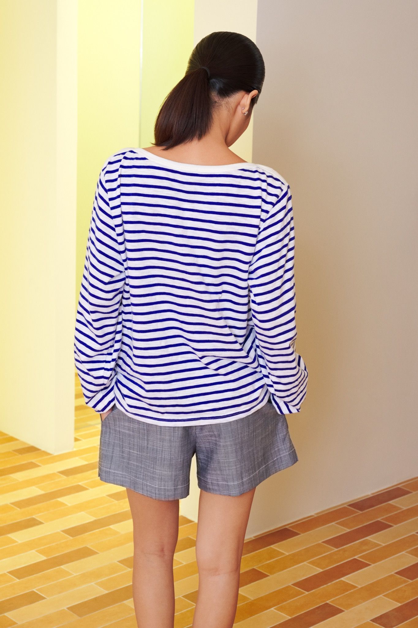 Striped Long Sleeve T-shirt