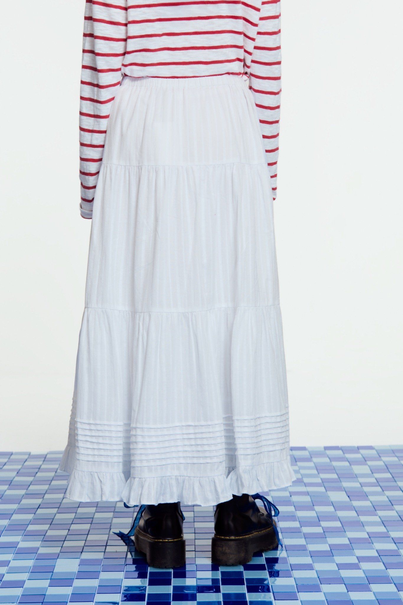 White Maxi Skirt