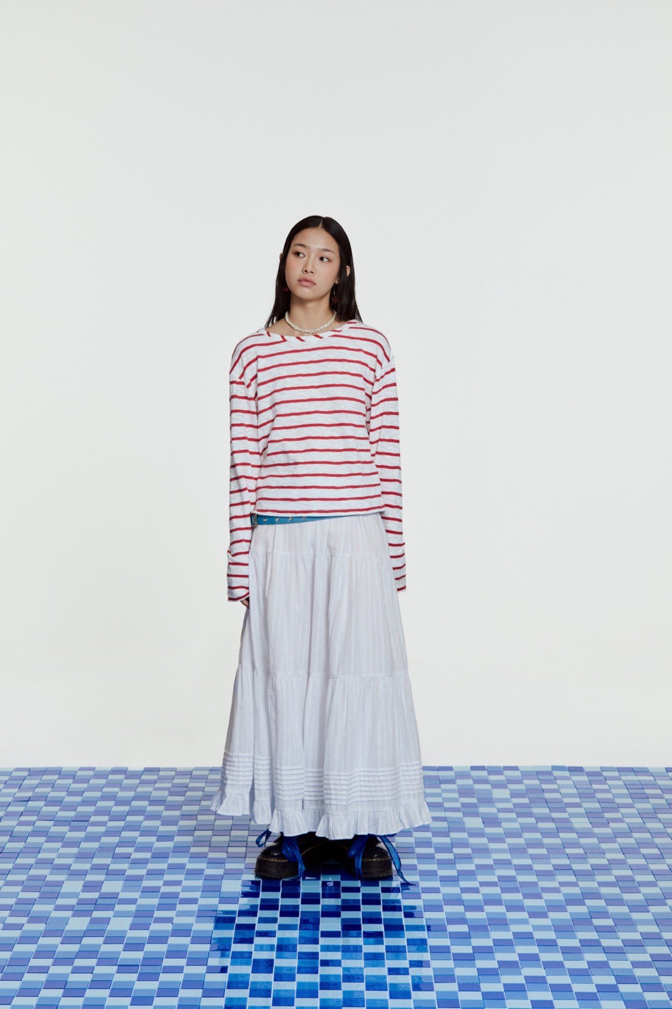White Maxi Skirt