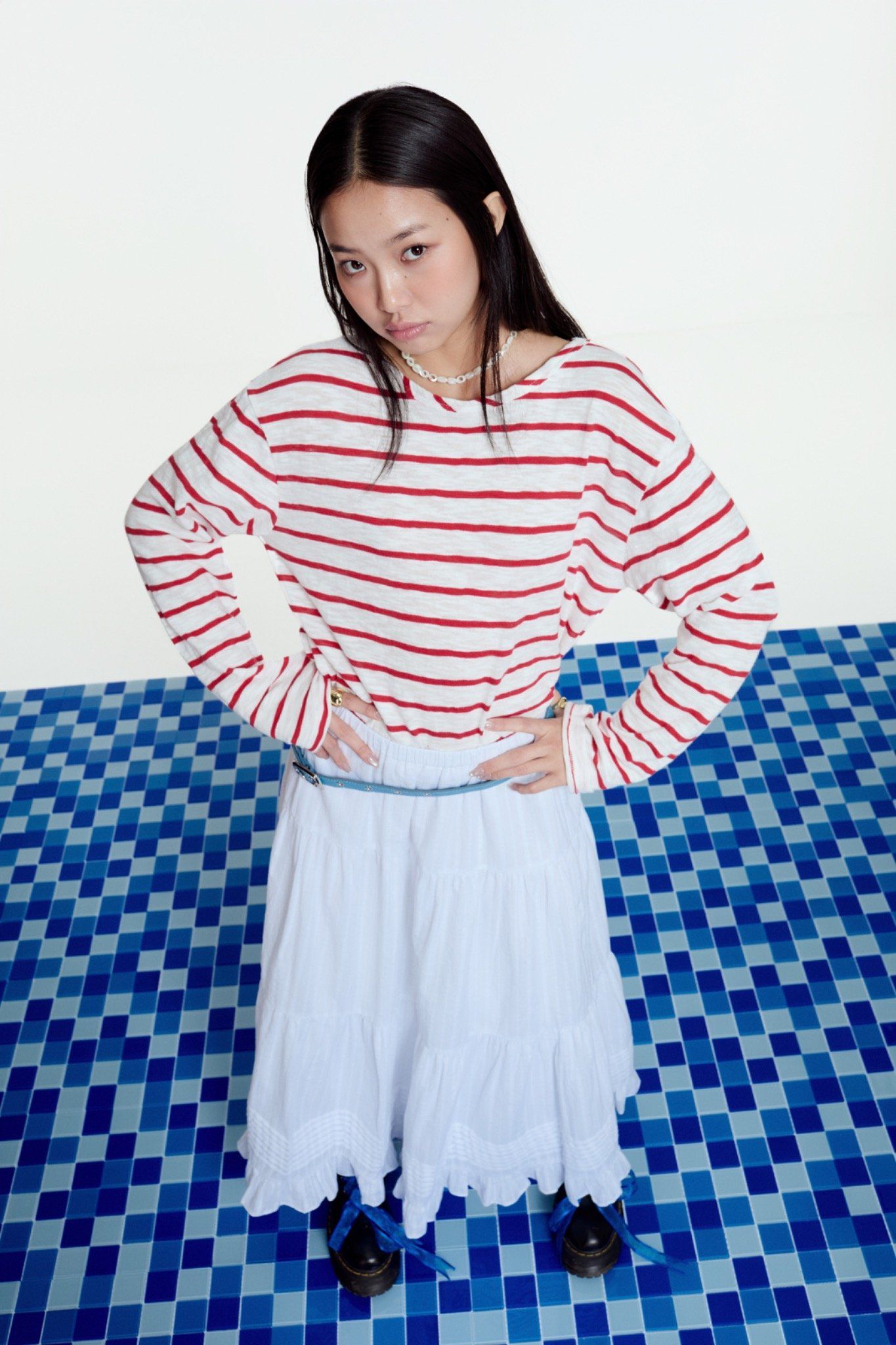 White Maxi Skirt