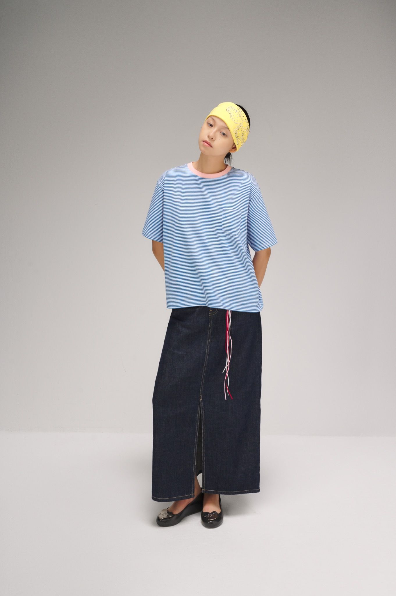 Striped Boxy T-shirt
