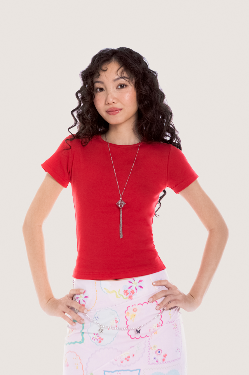 Vintage Floral Printed Mini Skirt With Belt Charms