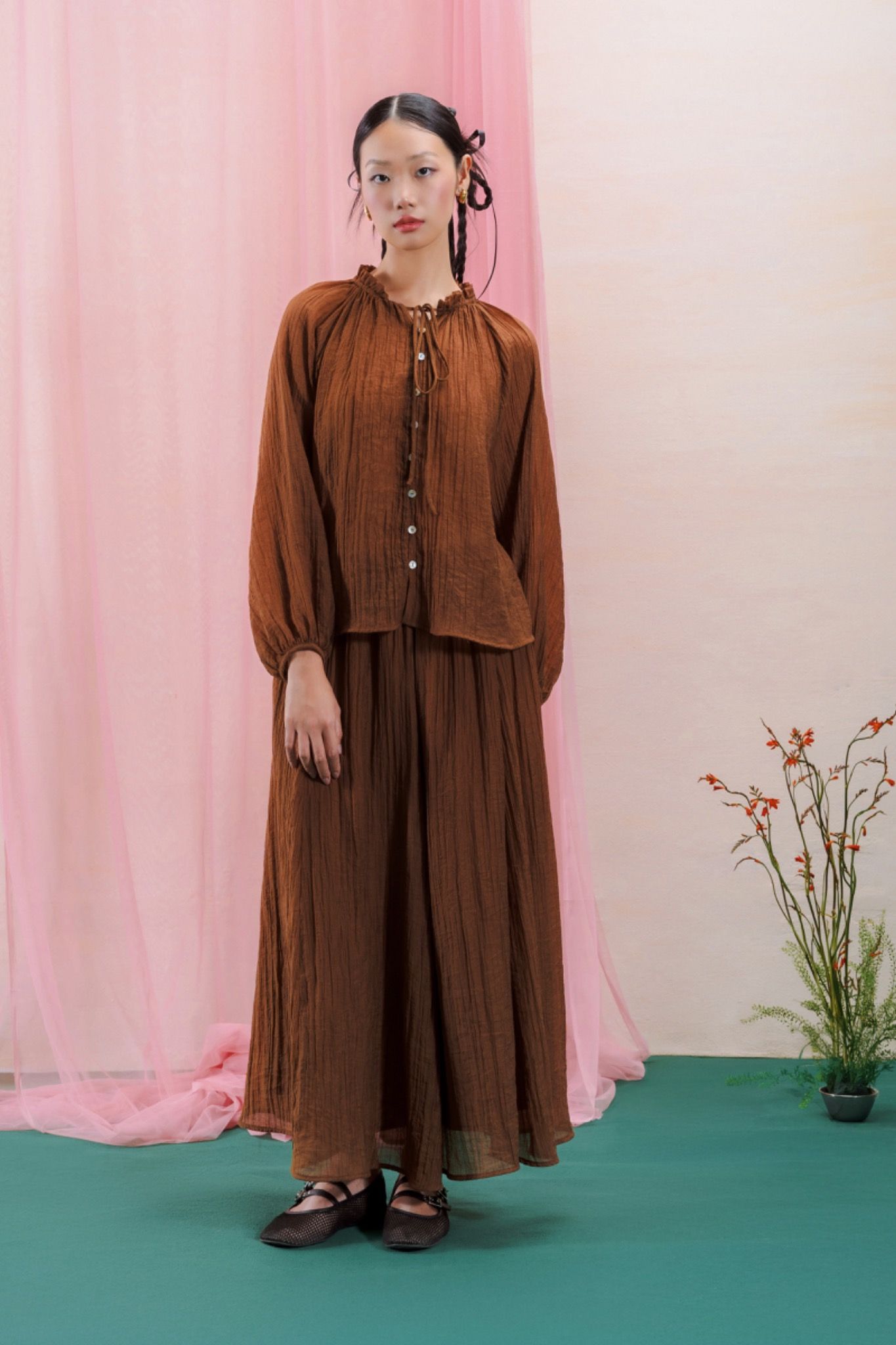 Sheer Maxi Skirt