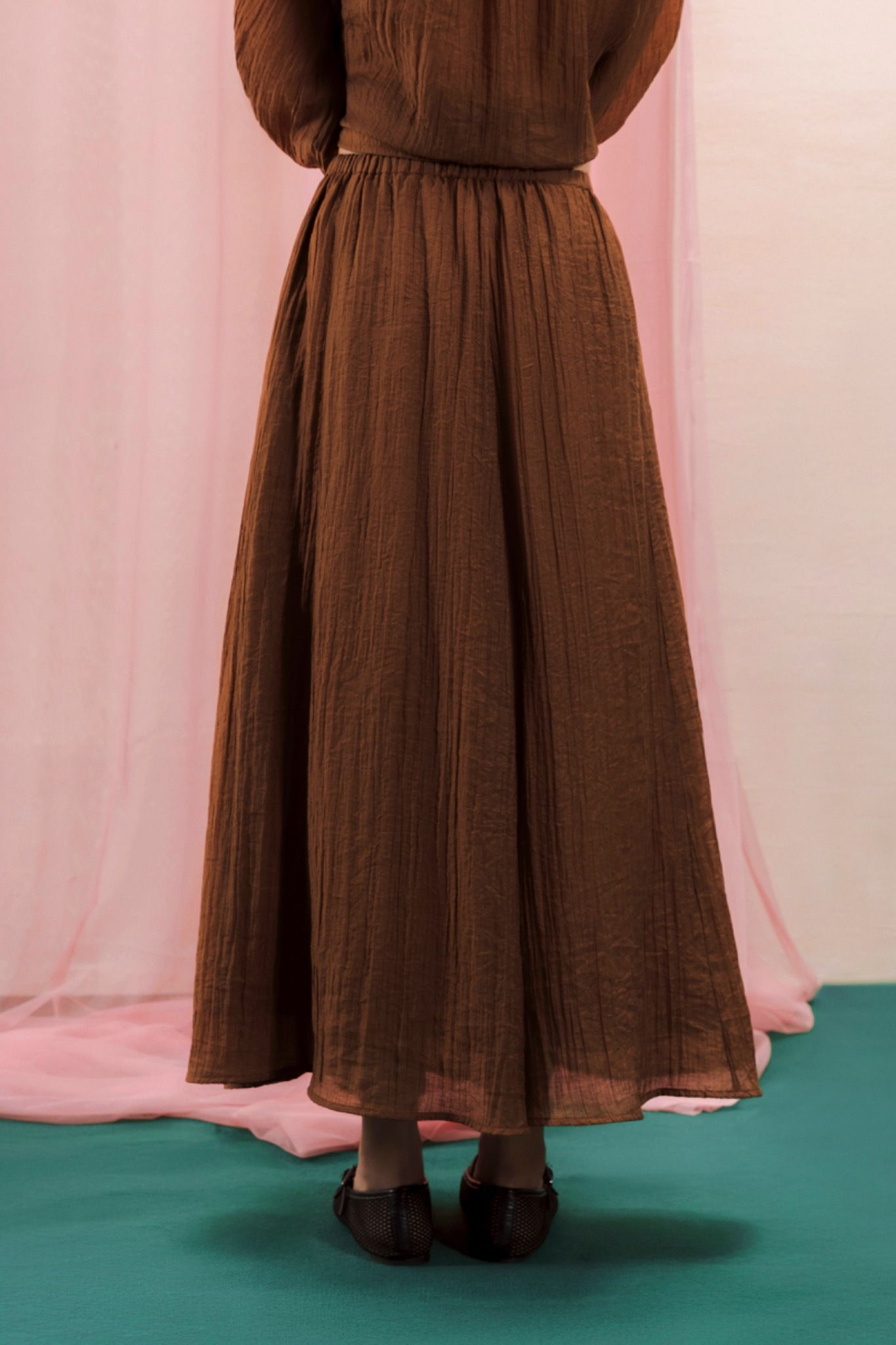 Sheer Maxi Skirt