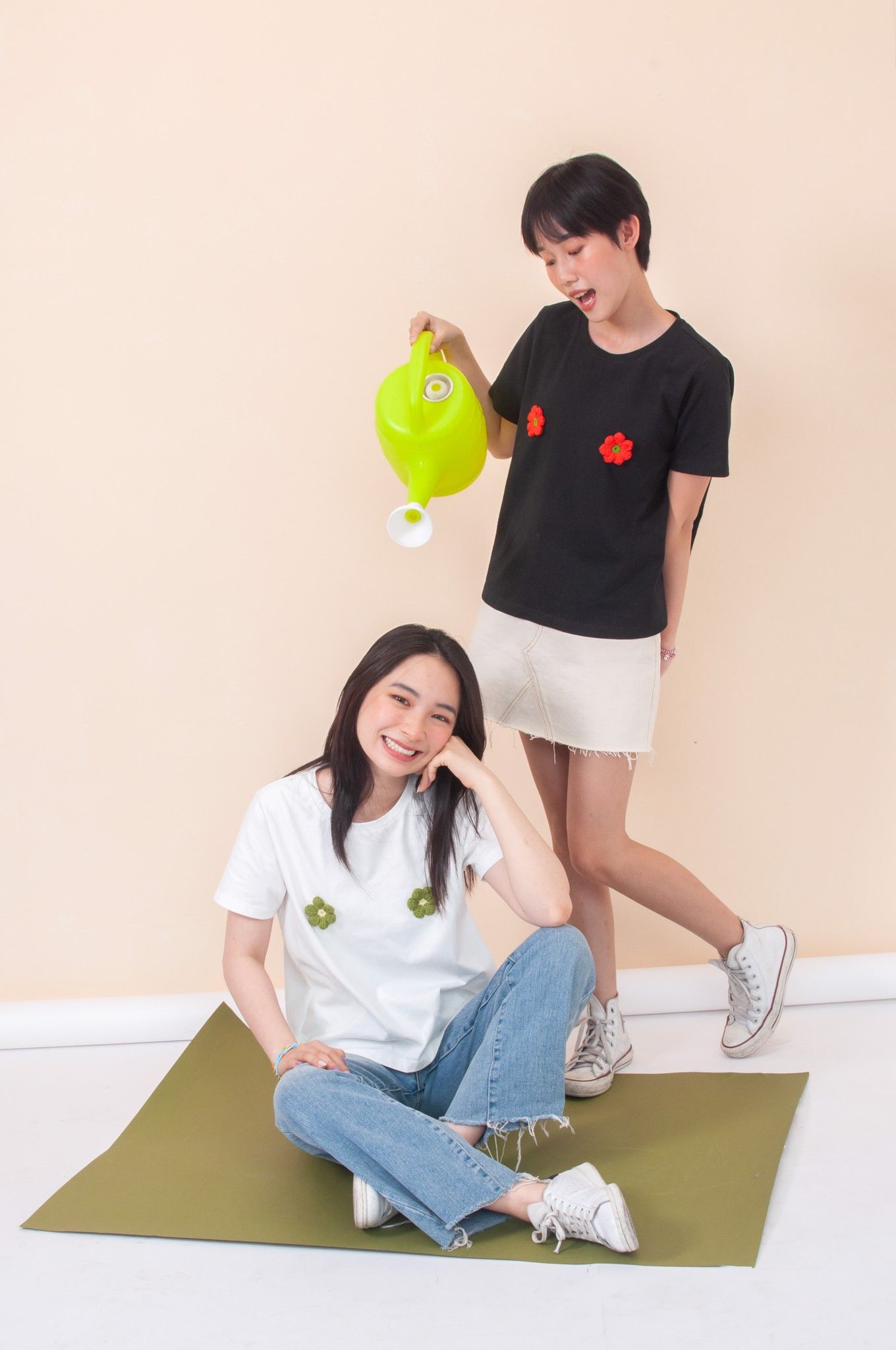 Blooming Tshirt - White