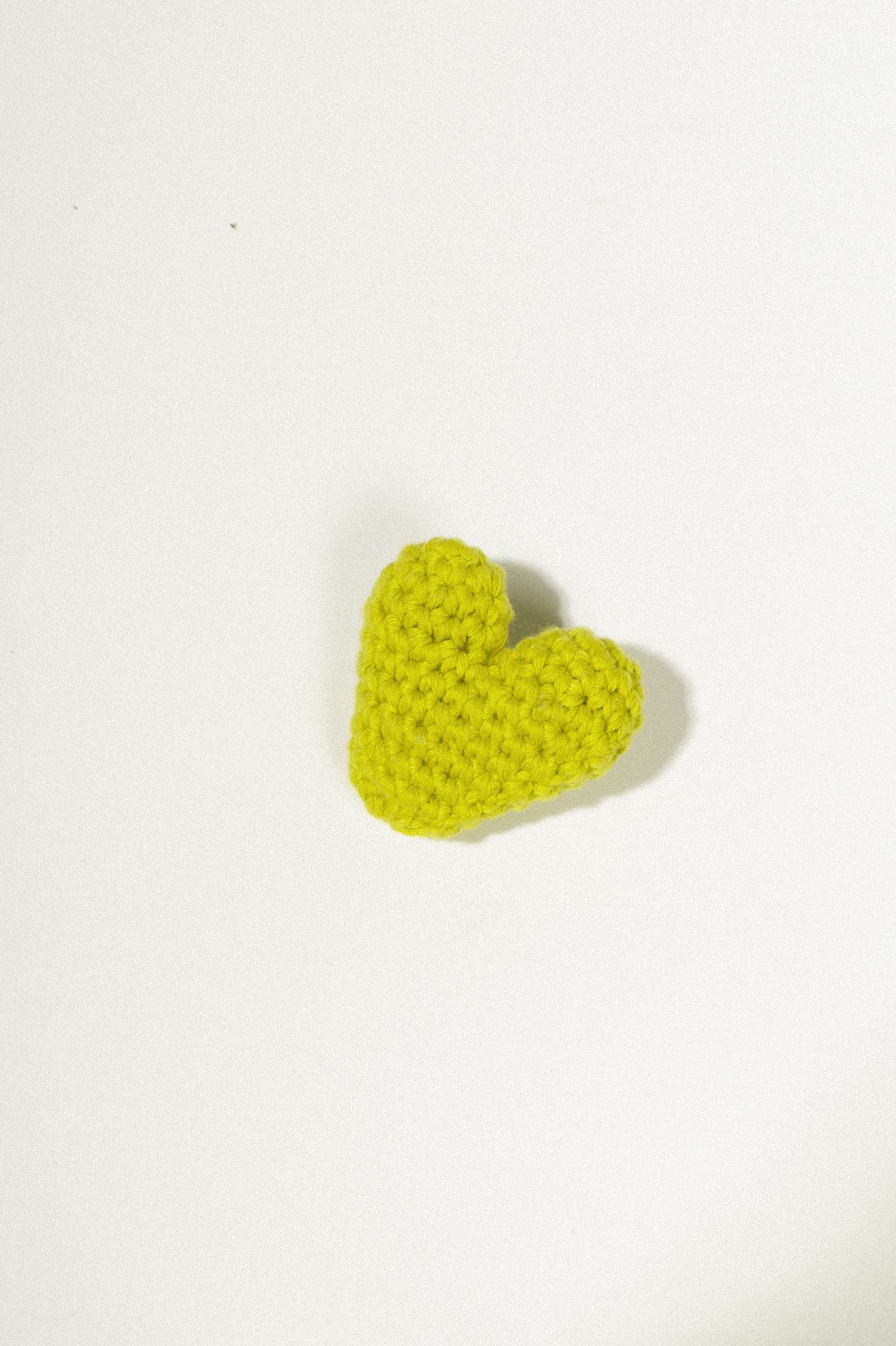Heart Crochet Pin