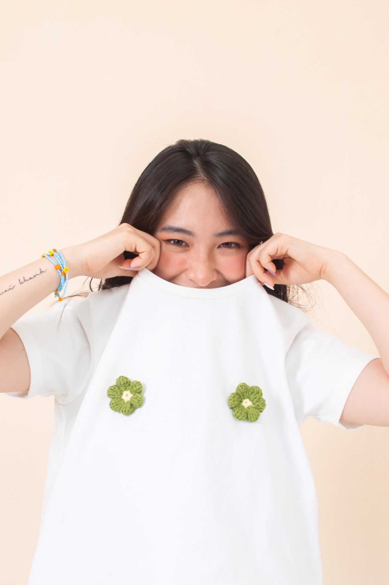 Blooming Tshirt - White