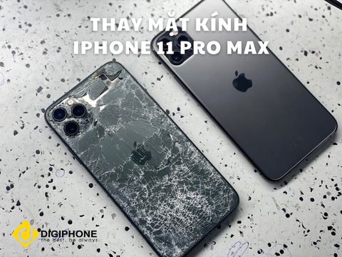 Thay mặt kính sau iPhone 11 Pro Max Chính hãng