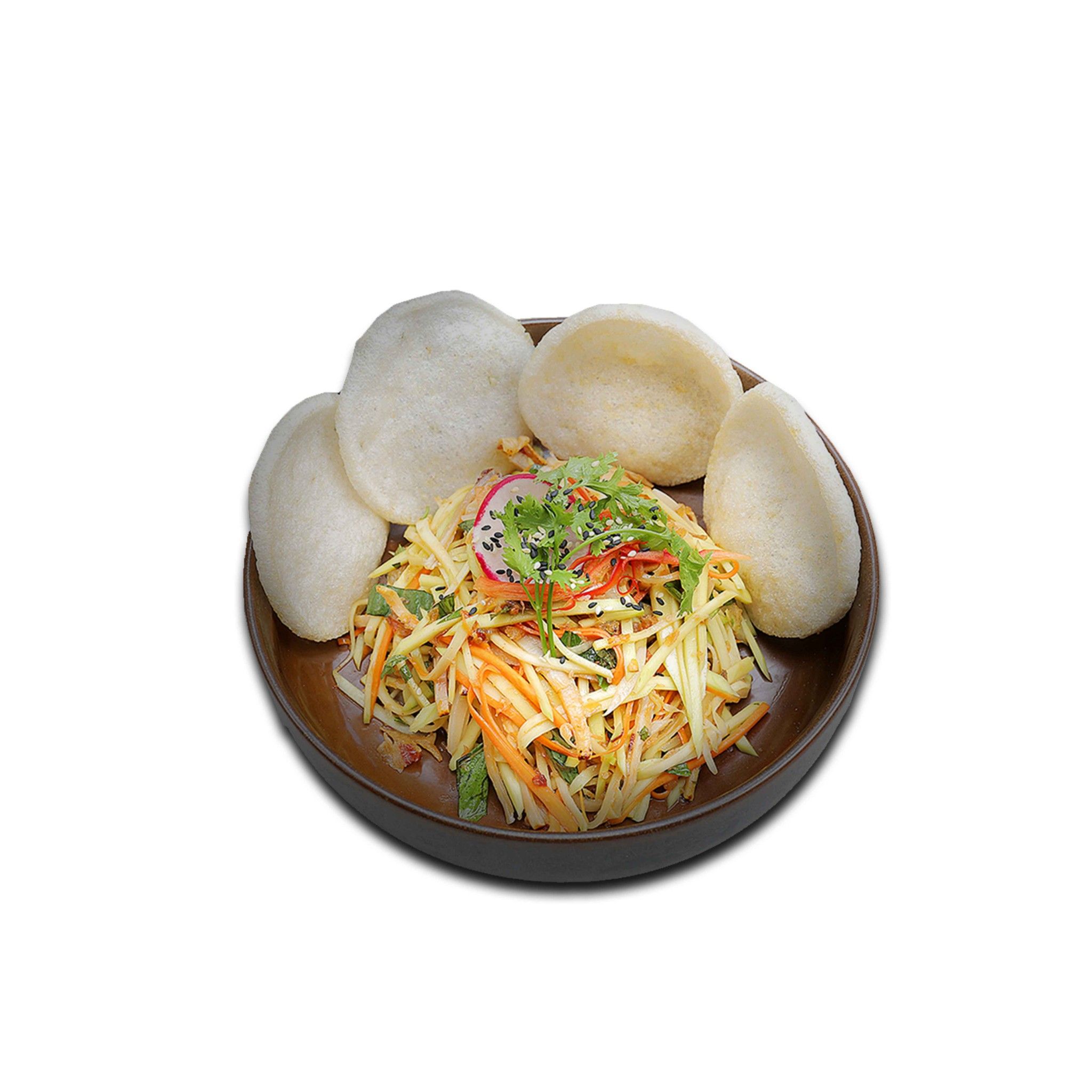 Gỏi xoài khô mực