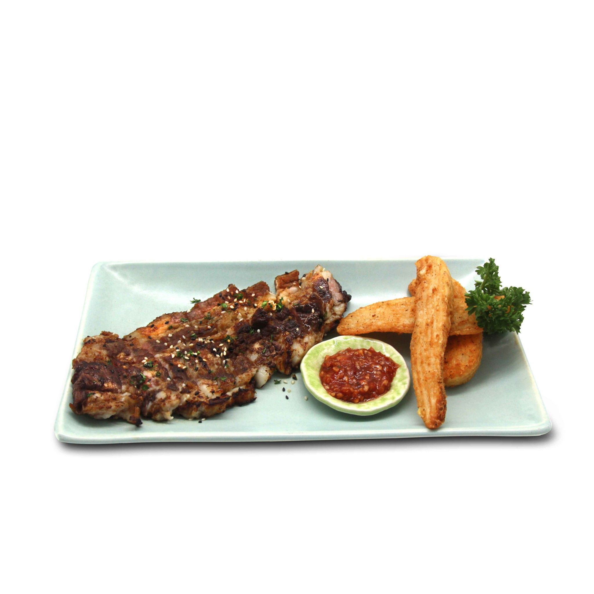 Ba Rọi Bò Mỹ Sốt Cay/ Nướng