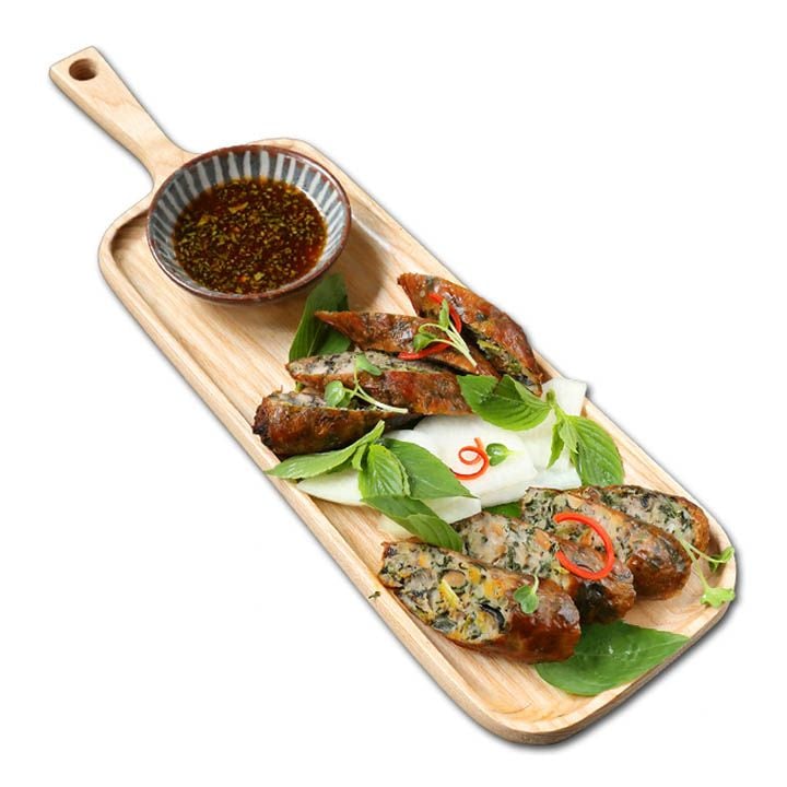 Dồi lươn nướng