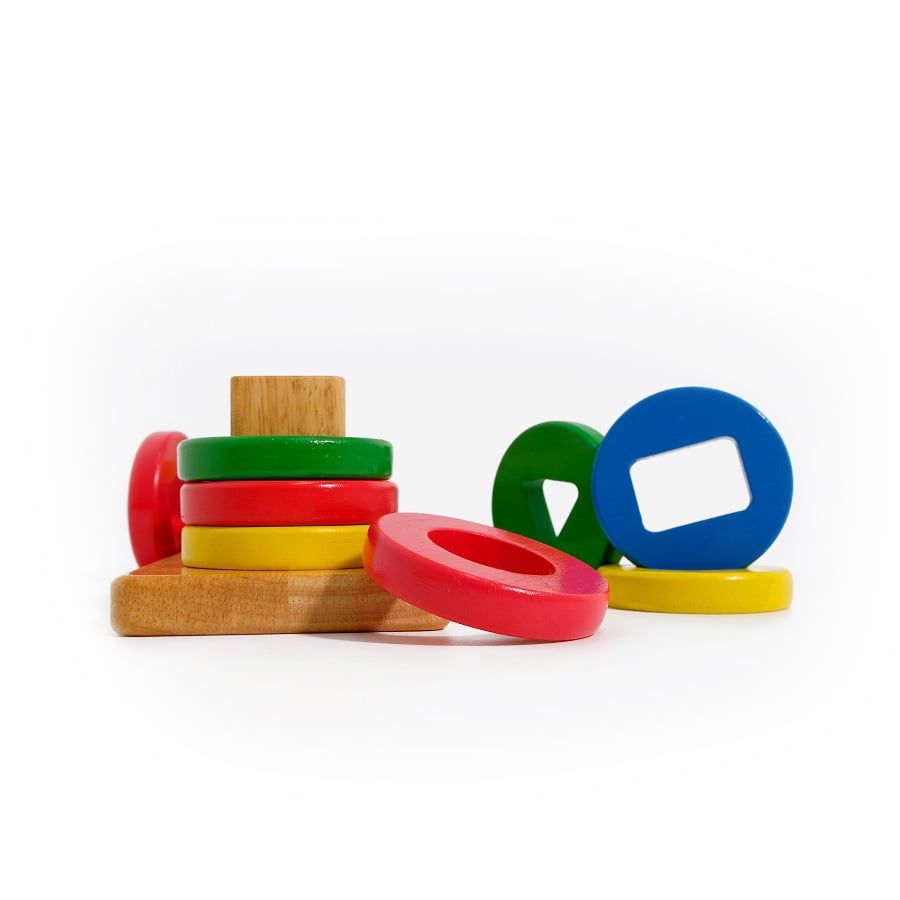 MG006 - Educational Toy Shape and Color Stacking
