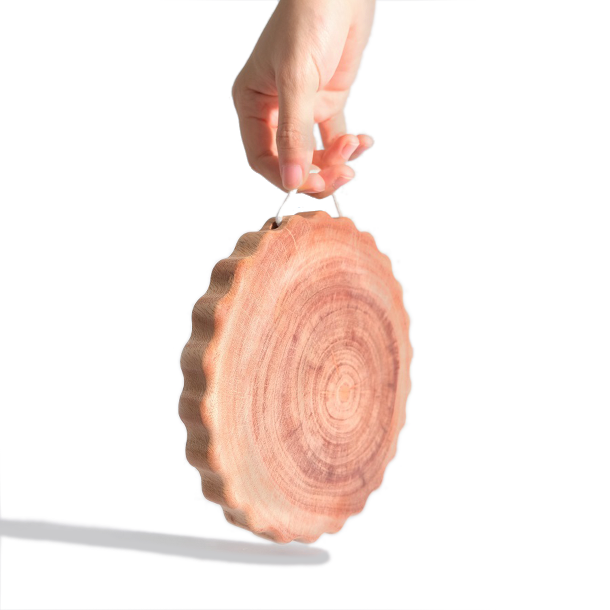 XK882 - Thớt gỗ bánh quy 18cm