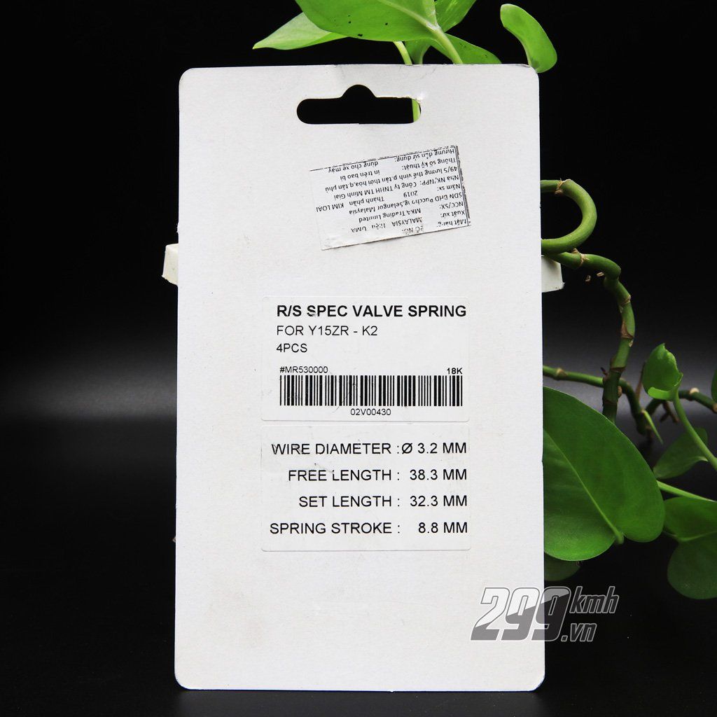 Lò xo supap (lò xo đầu) Uma Racing cho xe Exciter 150