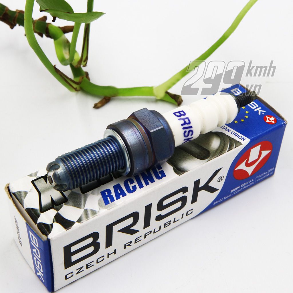 Bugi chân dài Brisk X-Line Racing AOR12-X8 cho Exciter 150, R15V3, Fz150i, TFX, Raider Fi, Raider xăng cơ,...