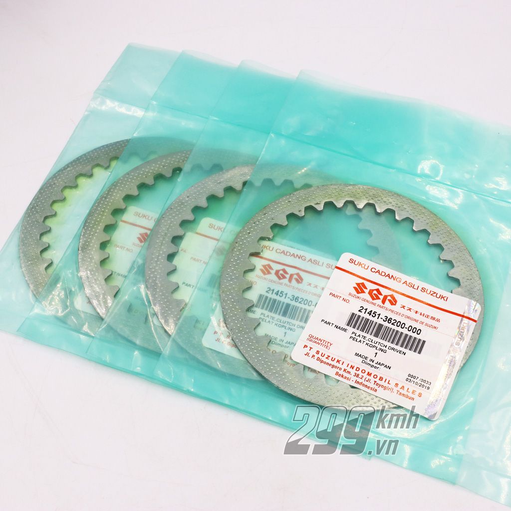 Bộ 4 lá sắt FXR dùng thay thế cho Suzuki Raider, Satria, GSX, Bandit