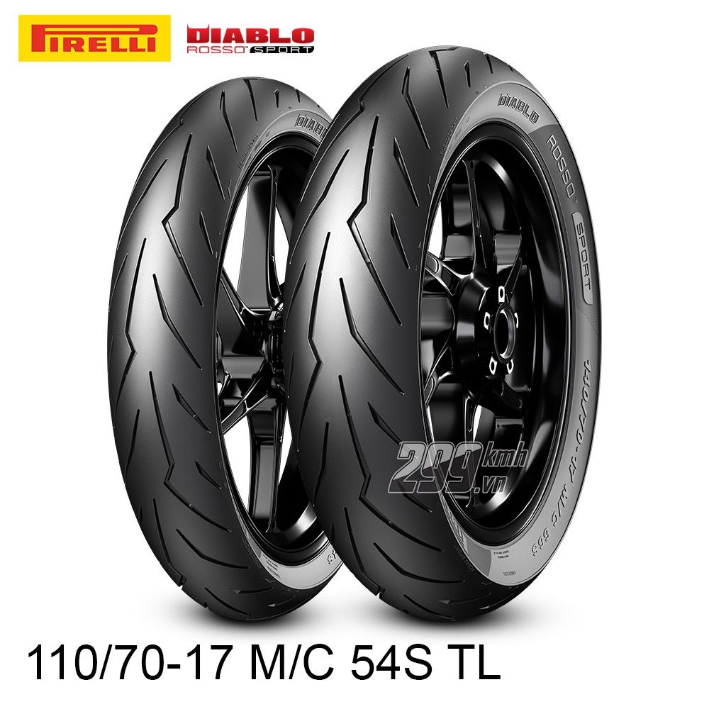 Vỏ xe Pirelli Diablo Rosso Sport 110/70-17