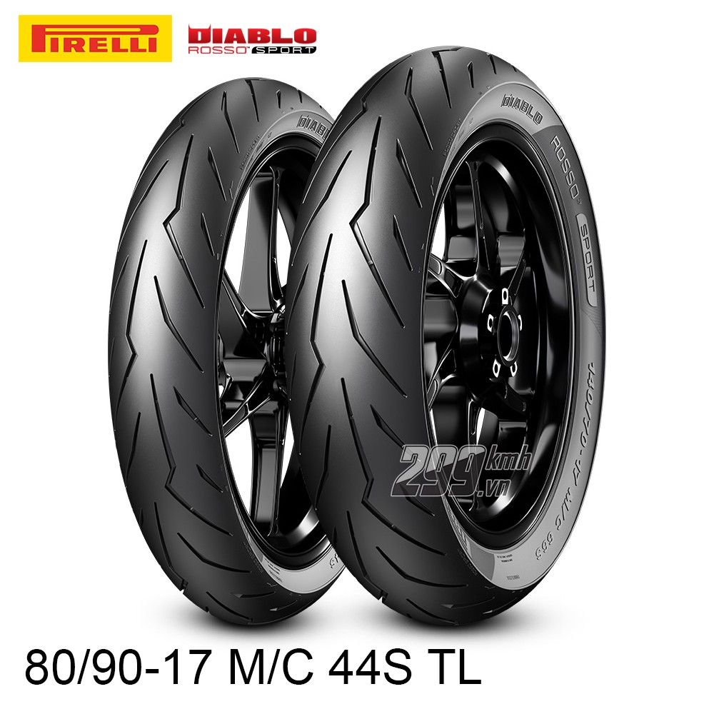 Vỏ xe Pirelli Diablo Rosso Sport 80/90-17
