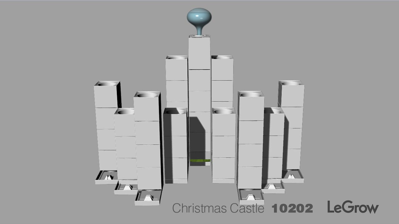 Combo Lâu Đài Giáng Sinh Legrow - Christmas Castle