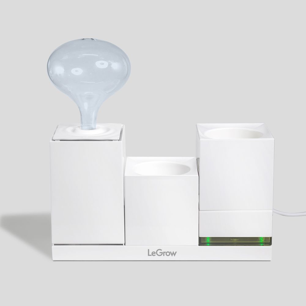 Chậu trồng cây thông minh tích hợp máy phun sương và đế sạc di động Legrow - Purify the Air