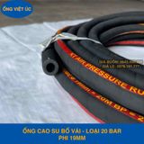  Ống Cao Su Bố Vải KT Phi 19MM Nhập Khẩu loại 20Bar - Ống Xối Việt Úc 