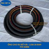  Ống Cao Su Bố Vải KT Phi 25MM 20Bar Nhập Khẩu - Ống Xối Việt Úc 