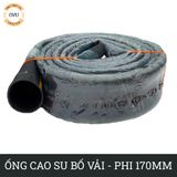  Ống cao su bố vải kt phi 170mm - Ống Việt Úc 