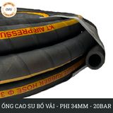  Ống Cao Su Bố Vải KT Phi 34MM Nhập Khẩu loại 20Bar - Ống Xối Việt Úc 