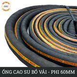  Ống Cao Su Bố Vải KT Phi 60MM Nhập Khẩu - Loại cứng & Siêu bền - Ống Xối Việt Úc 