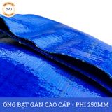  Ống bạt gân sần phi 250MM cuộn 40M - Ống bạt tải bùn cát sỏi bê tông Việt Úc 