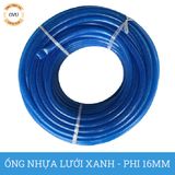  Ống nhựa lưới dẻo PVC phi 16mm - Ống lưới xanh dẫn nước Việt Úc 